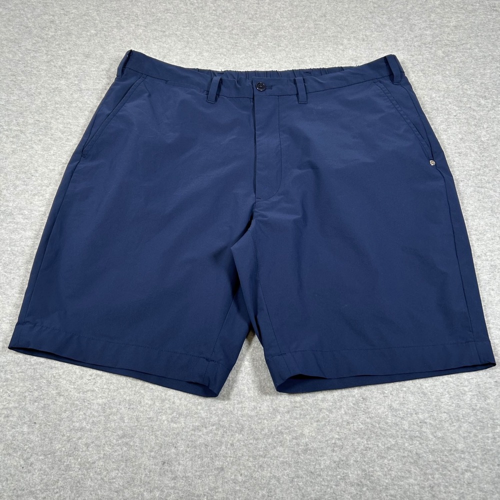 Ralph Lauren RLX Golf‎ Shorts Mens Size 36 Navy Blue Preppy Performance Comfort